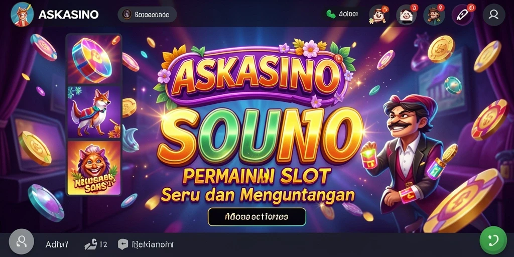 Tampilan gameplay Slot yang menarik di ASKASINO.
