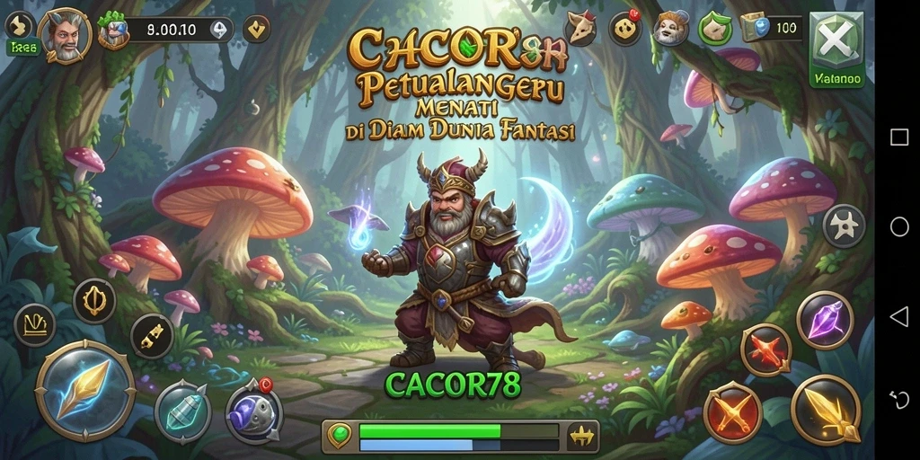 Screenshot menunjukkan gameplay seru dan grafis memukau dalam CACOR78.