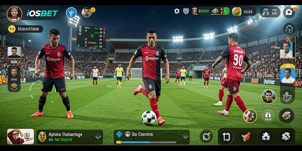 Tampilan gameplay yang menarik dan interaktif di IOSBET.
