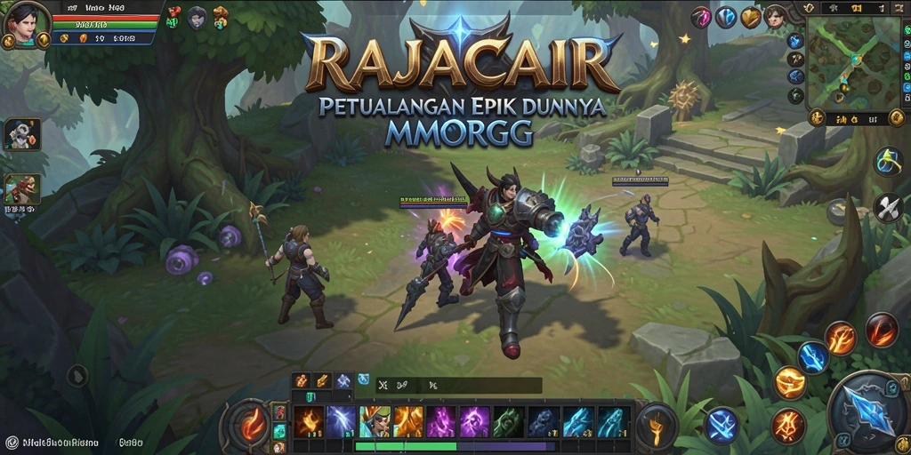 Tampilan gameplay RAJACAIR yang mendebarkan dan interaktif.