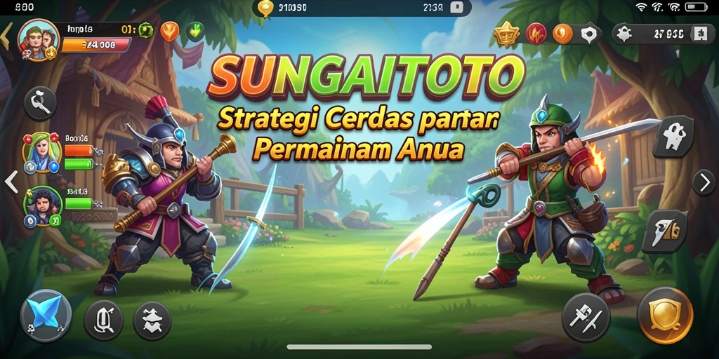 Screenshot SUNGAITOTO menampilkan aksi gameplay strategi yang menarik.